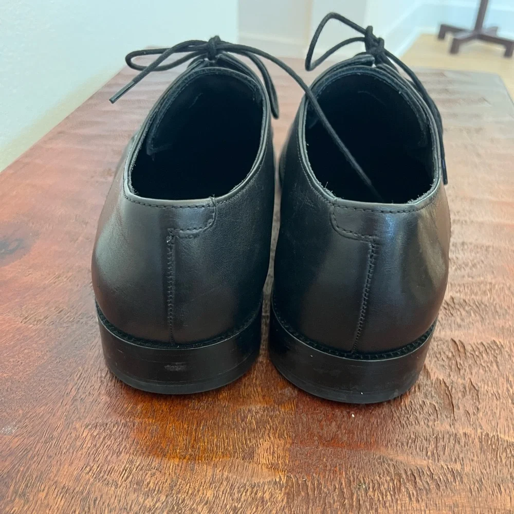 Cole Haan Hawthorn Black Lace Up Oxford Dress Office Special Event Shoes Sz 10.5
